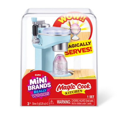Mini Brands Really Works Magic Cook Kitchen S1 Iskrem maskin - Leiker