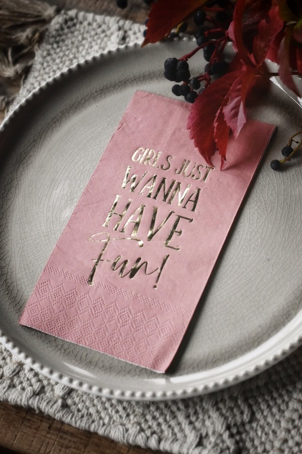 Trend Serviett - Girls Just Wanna Have Fun, 20pk