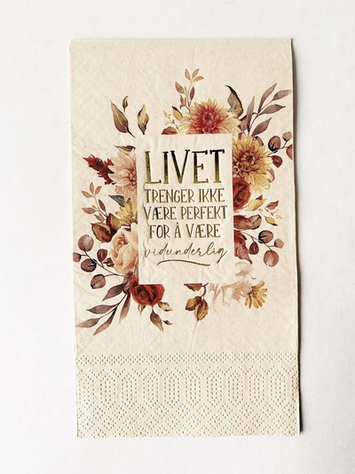 Trend Serviett - Livet - Vidunderlig, 20pk ikke relevant - Trend Design