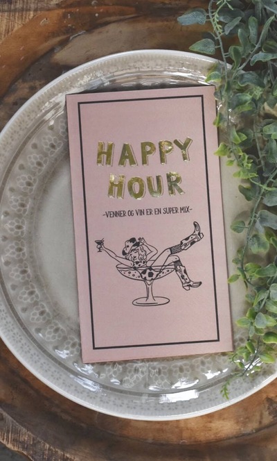 Trend Serviett - Happy Hour, 20pk ikke relevant - Trend Design