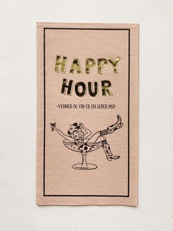 Trend Serviett - Happy Hour, 20pk ikke relevant - Trend Design