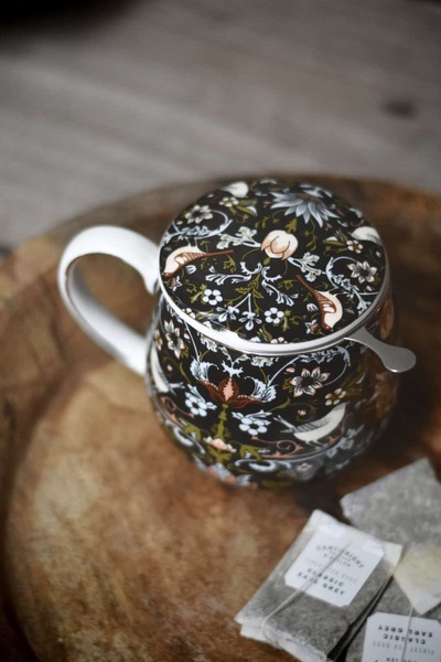 Krus m/Lokk og Sil i Gaveeske  Fugl/Blomst - Trend Design