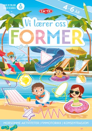 Vi lærer oss former aktivitetsbok