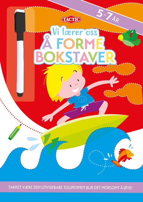 Vi lærer oss å forme bokstaver aktivitetsbok