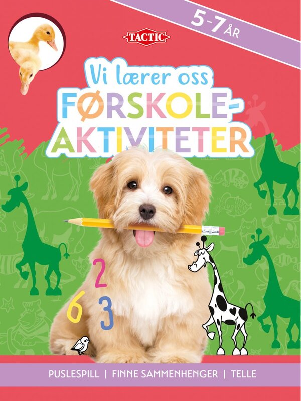 Vi lærer oss førskole aktiviteter aktivitetsbok