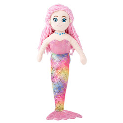 Teddykompaniet havfrue rosa, 35cm Teddykompaniet Havfrue Rosa - Teddykompaniet