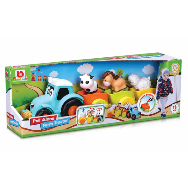 BB Junior Farm Tractor Pull Along