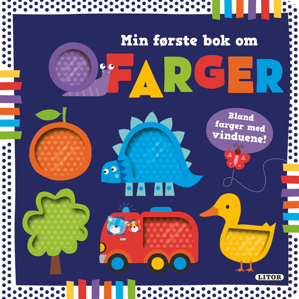 Lekebok Min første bok om farger