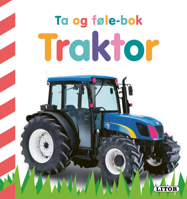 Ta og føle bok Traktor