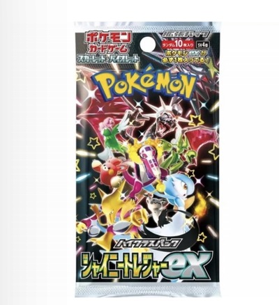 Shiny Treasure  Booster (Japansk)  - levering i uke 19 Terastal booster - Pokemon Japansk