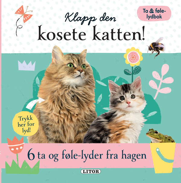 Lekebok med lyd Klapp den kosete katten!
