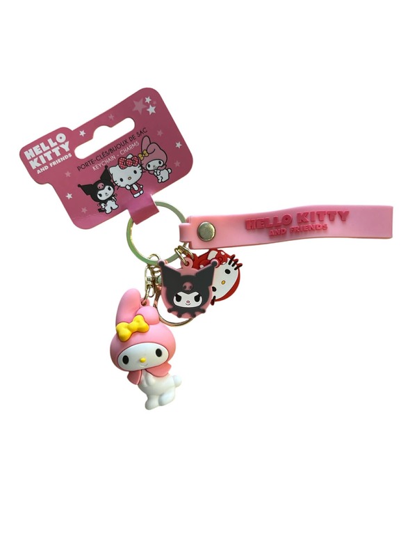 Hello Kitty My Melody Nøkkelring