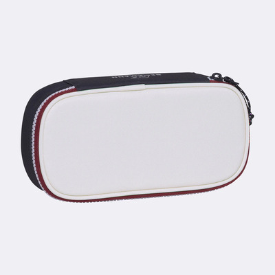 Oval pencil case Sport Junior, Navy White Navy white - Beckmann