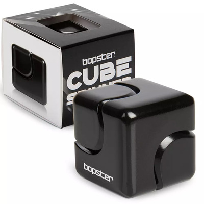 BOPSTER FIDGET KUBE SPINNER - SVART Svart - Småvarer