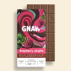 GNAW Milk Raspberry Mojito 80g ikke relevant - Gnaw