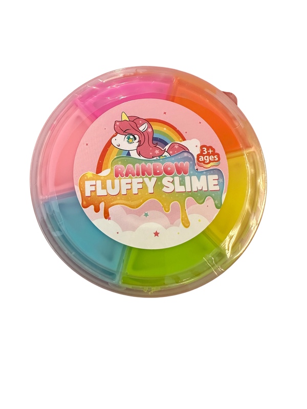 Slime Rainbow Fluffy 180gram