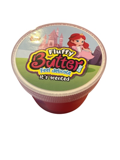 Fluffy Butter m/lukt Prinsesse - Fidget Toys