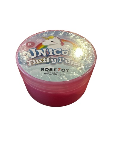 SLIME FLUFFY 150g Rosa - Småvarer
