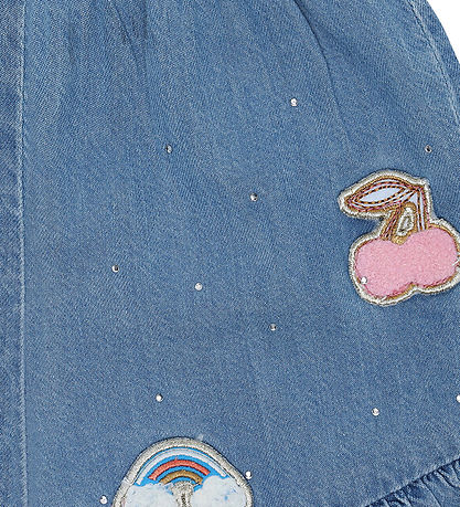 HC HELENA SPARKLING DENIM SHORTS
