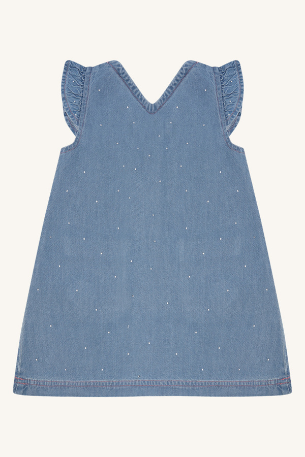 HC KAROLINE SPARKLING DENIMKJOLE