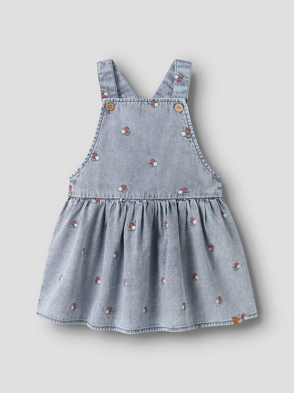 NBFFUNDA DNM EMB SKIRTALL  LIL ATELIER
