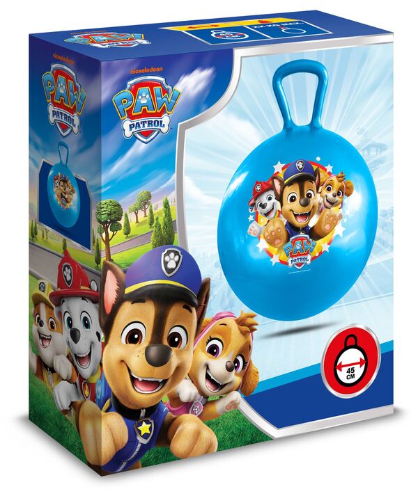  New Paw Patrol hoppeball 45 cm blå