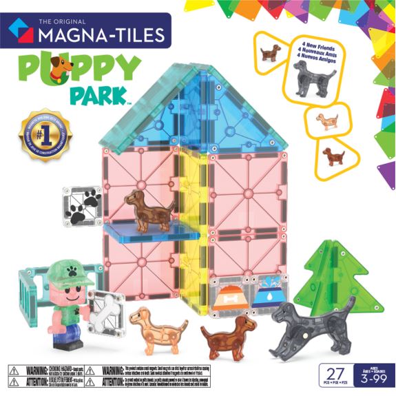  MAGNA-TILES Puppy Park 27 pcs
