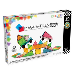 MAGNA-TILES Grand Prix Frost 50 pcs Grand Prix - Liniex