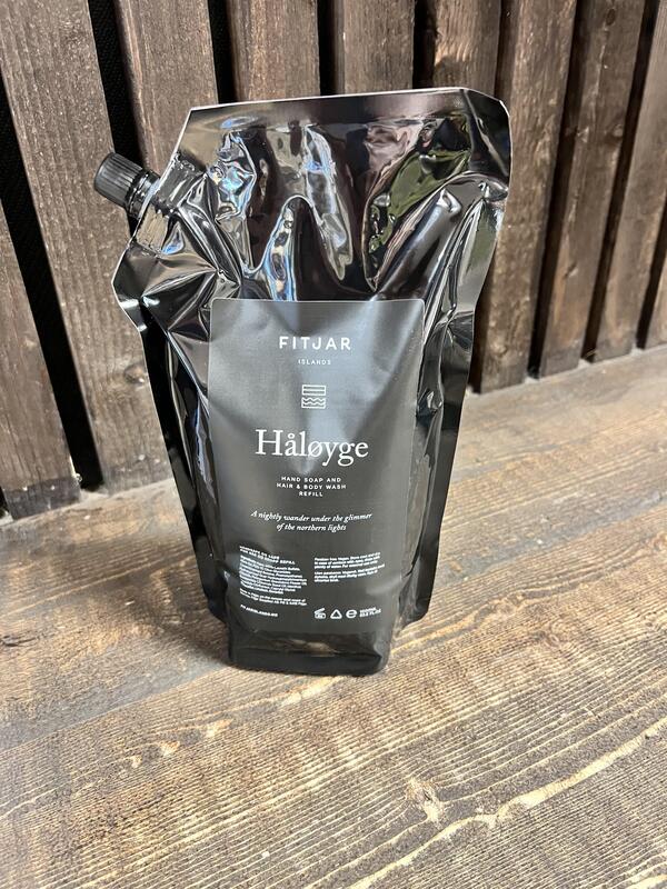 Håløyge Håndsåpe og Såpe for Hår og Kropp 1L Refill