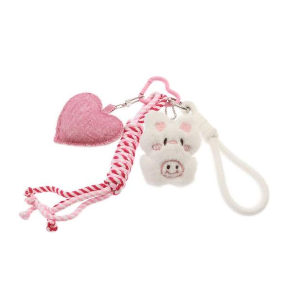 BAG CHARM HVIT TEDDY TINKA
