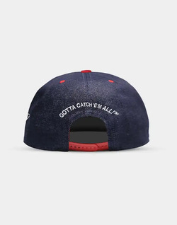 Pokémon – Denim Snapback Caps MØRKEBLÅ - Difuzed