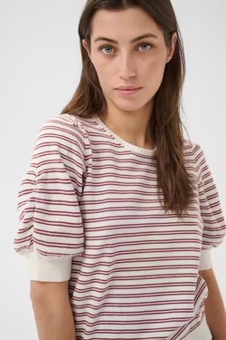 Varaian Pullover Burnt Russet Stripe - Part Two