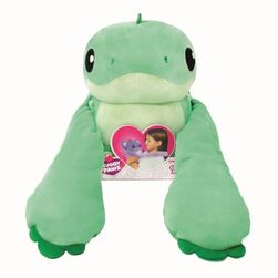  Huggy Paws kosebamser 4 assorterte Krokodille / dinosaur - Kosedyr og Bamser