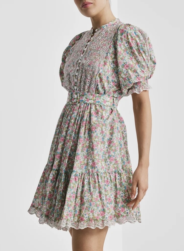 Cotton Slub Shift Dress