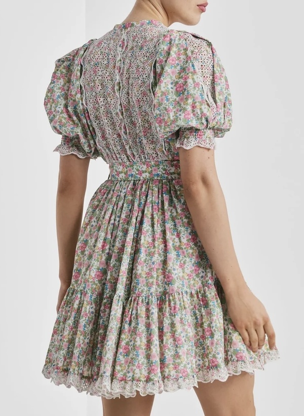 Cotton Slub Shift Dress