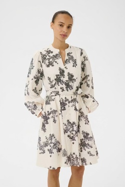Avira Dress Smokey Olive Shadow Flowe - Part Two
