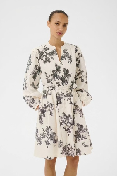 Avira Dress Smokey Olive Shadow Flowe - Part Two