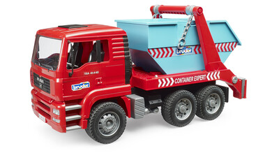 MAN TGA Skip container truck Container truck - Bruder