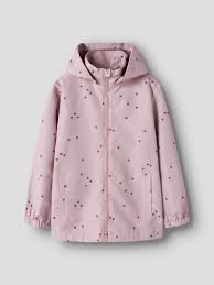 NKFMAXI JACKET HEARTS Keepsake Lilac 2 SMALL HEARTS - Name It