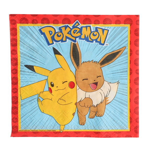 Servietter Pokémon 33x33 cm 20-pk