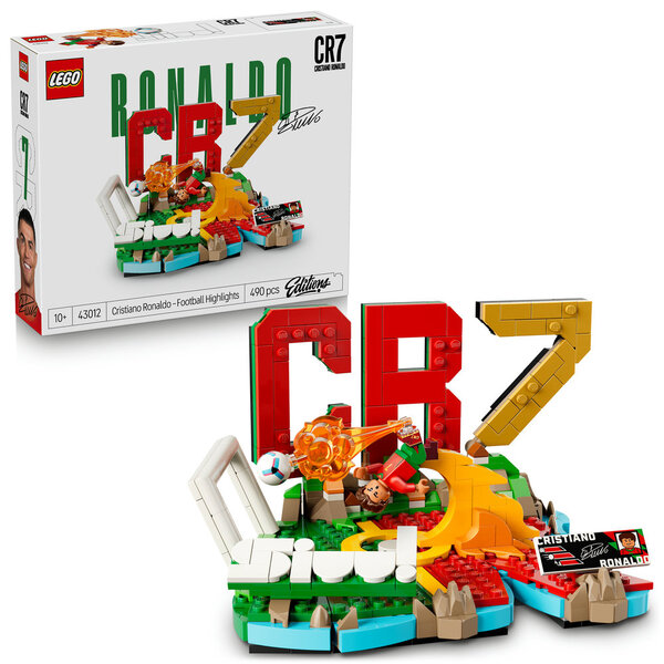 LEGO 43012 Cristiano Ronaldo – fotball-høydepunkter