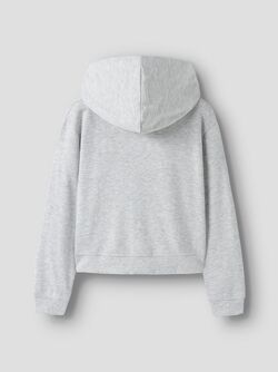 NKFMILLE SHORT NREGULAR SWEAT CARDIGAN Light Grey Melange - Name It