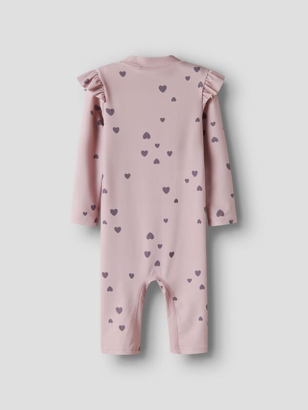 NMFZIPPA 3/4 UV SWIMSUIT