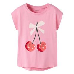 NMFVIGEA CAPSL TOP Pink Drink Happy Cherries - Name It