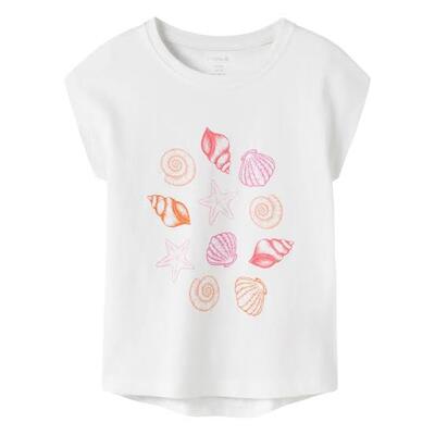 NMFVIGEA CAPSL TOP Bright White Sea Shells - Name It