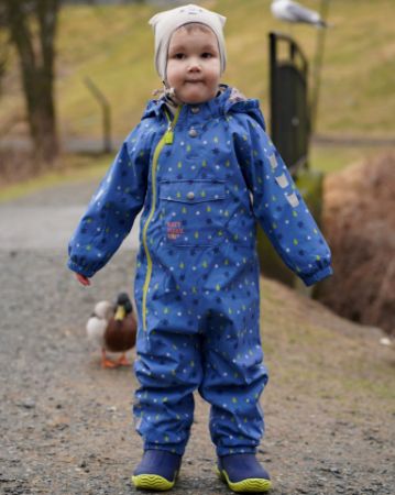KATTNAKKEN VINDDRESS BABY Blå horisont - Kattnakken