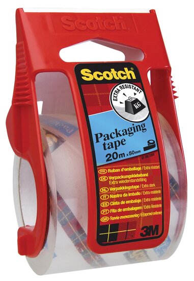 EMB.TAPE SCOTCH 50MMX20M MED DISP. KLAR