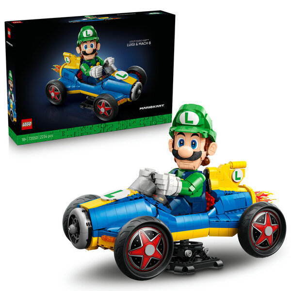 LEGO 72050 Mario Kart™ – Luigi og Mach 8
