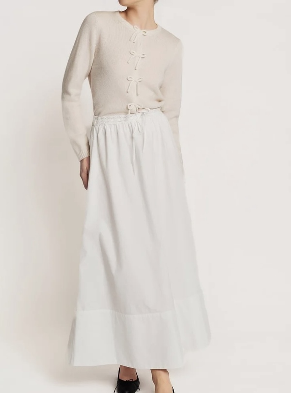 Summer Knit Bow Jacket 