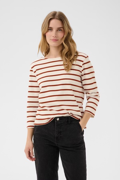 Nela Topp Eggnog/Roasted Russet Stripe - Part Two